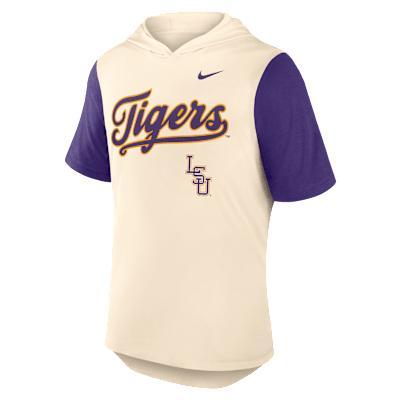 LSU Tigers Baseball Script Men's Nike Dri-FIT College Hooded T-Shirt Product Image