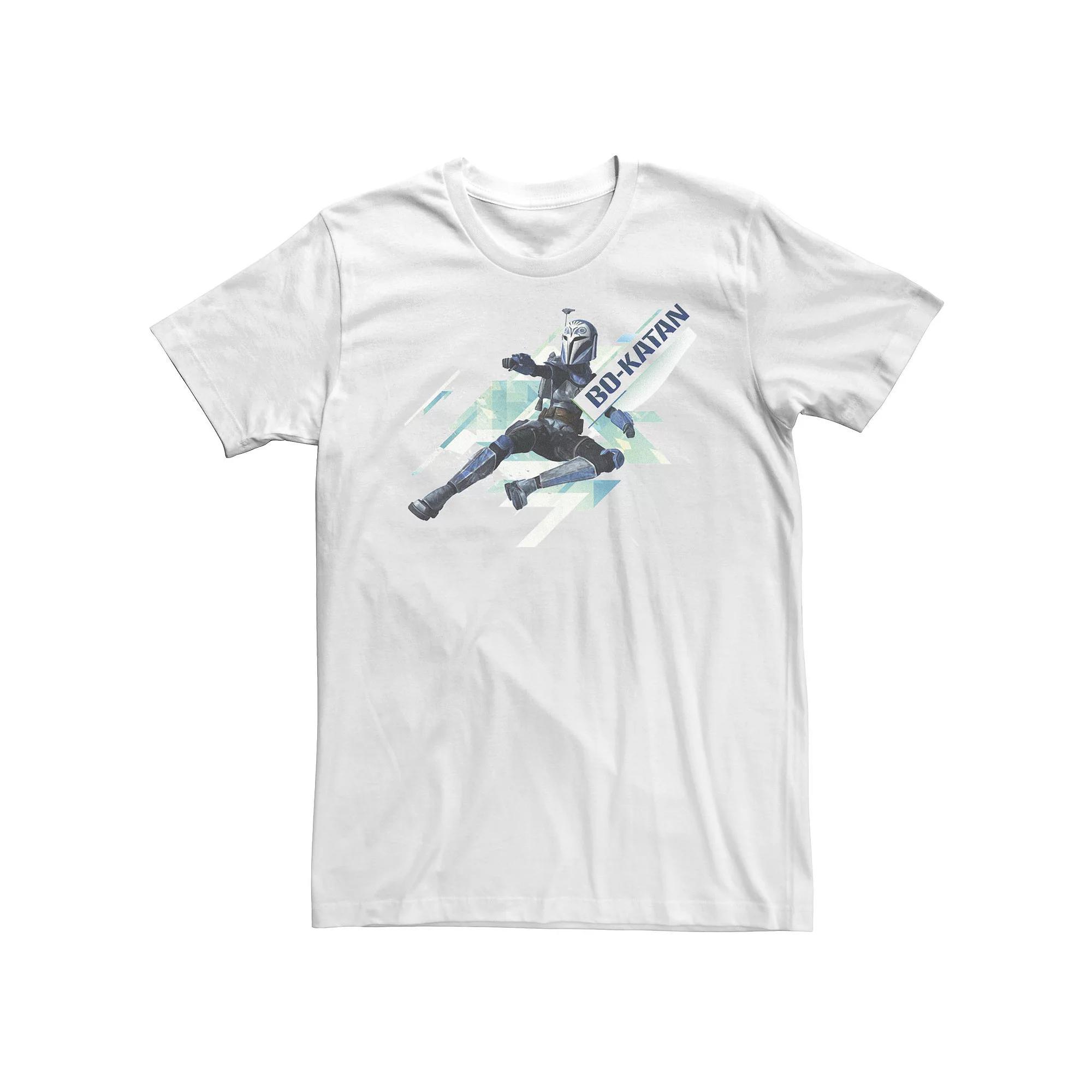 Big & Tall Star Wars Bok Angled Tee, Men's, Size: 4XL, White Product Image
