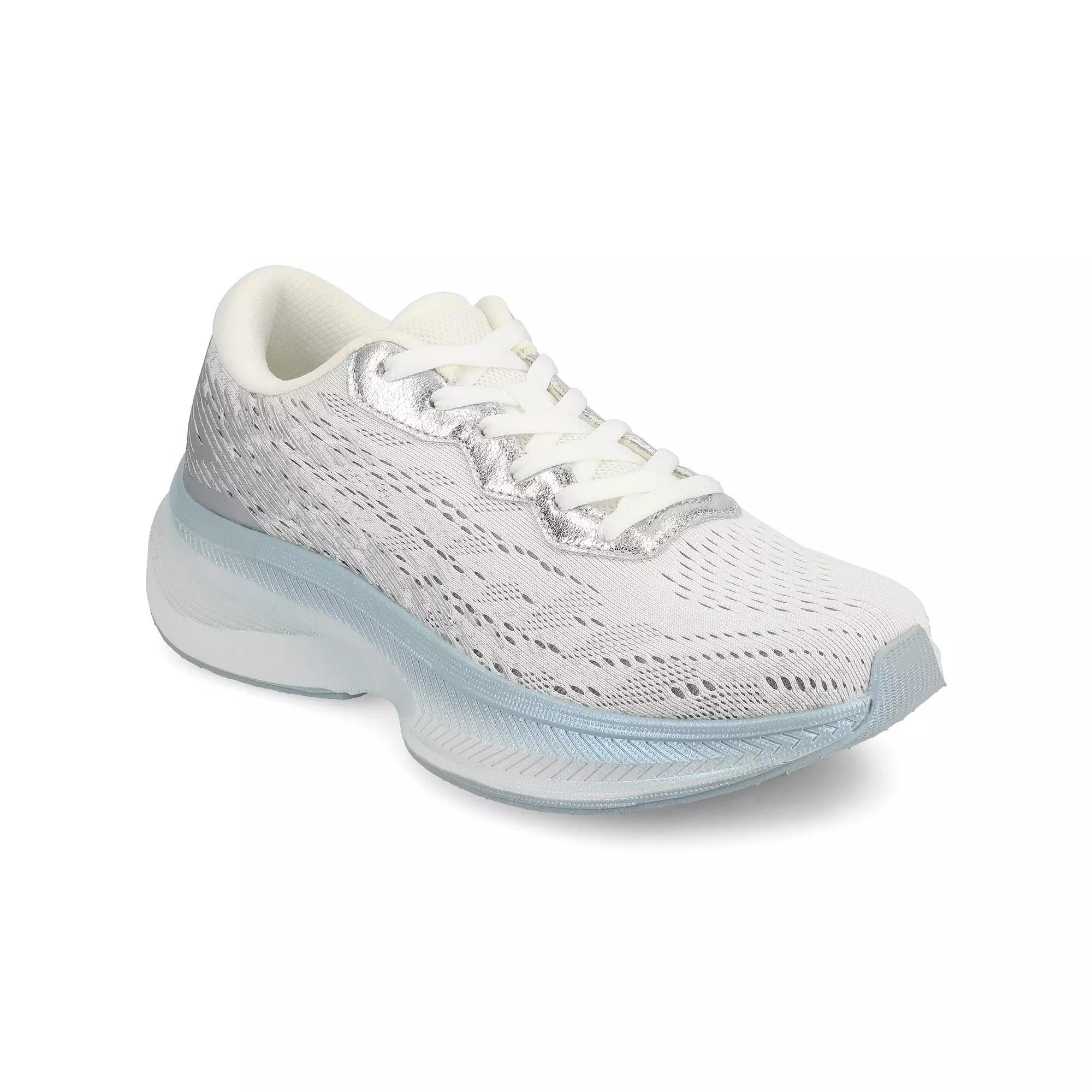Journee Blume Women's Casual Lace Up Sneakers, Size: 11, White Product Image