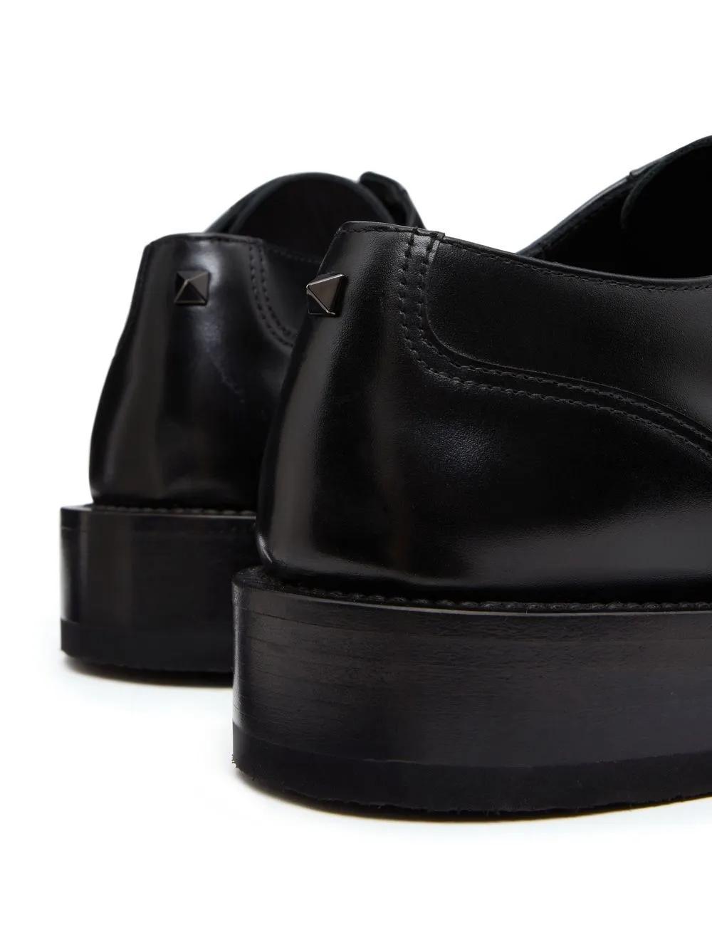 Roman Stud leather Derby shoes Product Image