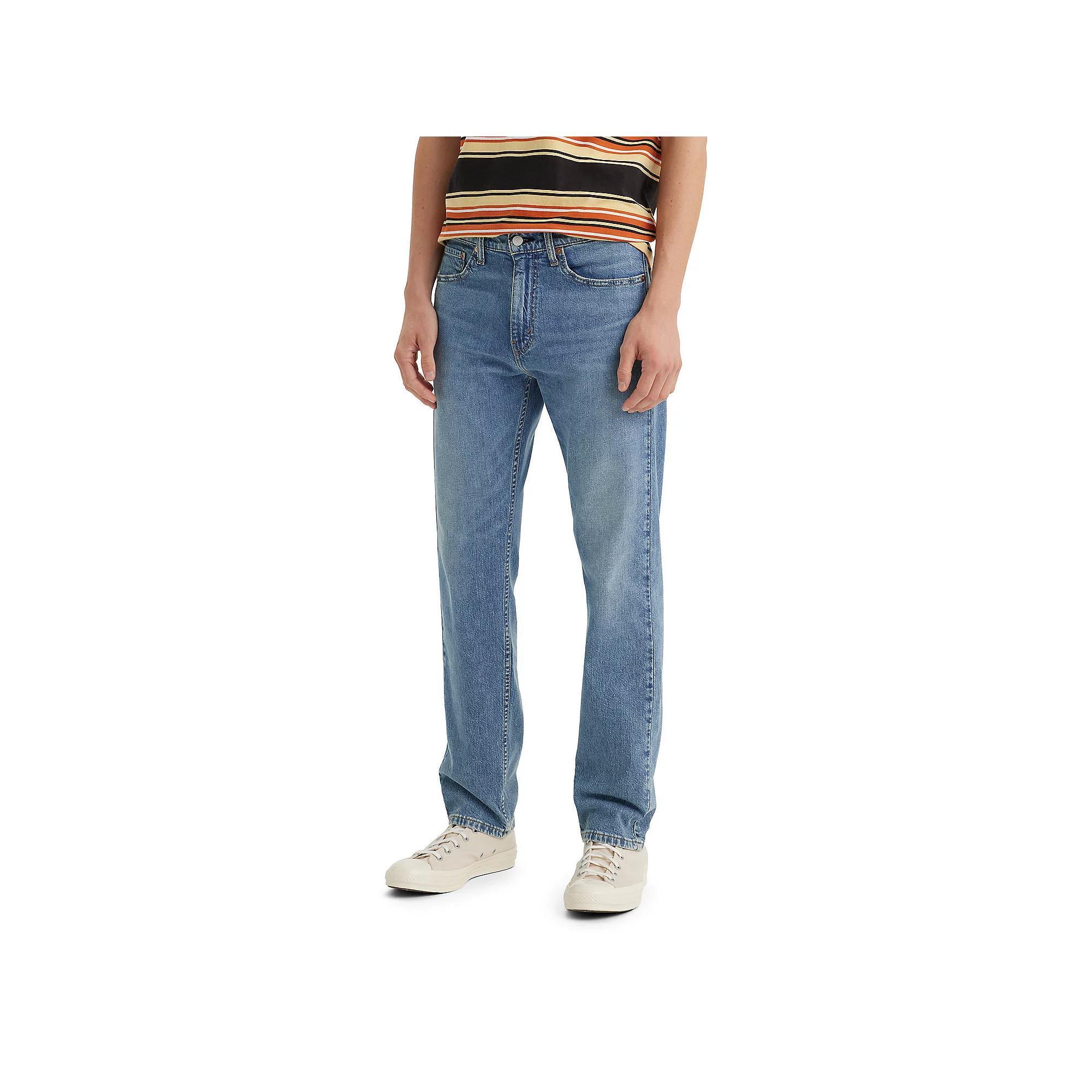 Men's Levi's® 505™ Regular Fit Stretch Jeans, Size: 33X32, Hats Off Product Image