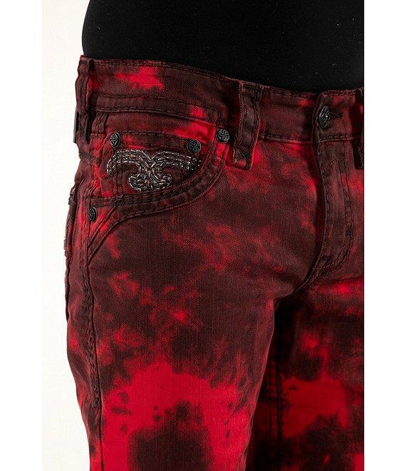 Rock Revival Garlyn 13#double; Inseam Tie-Dye Shorts Product Image
