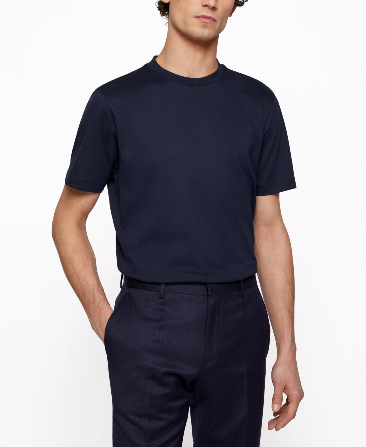 Boss Thompson 02 Cotton Solid Tee Product Image