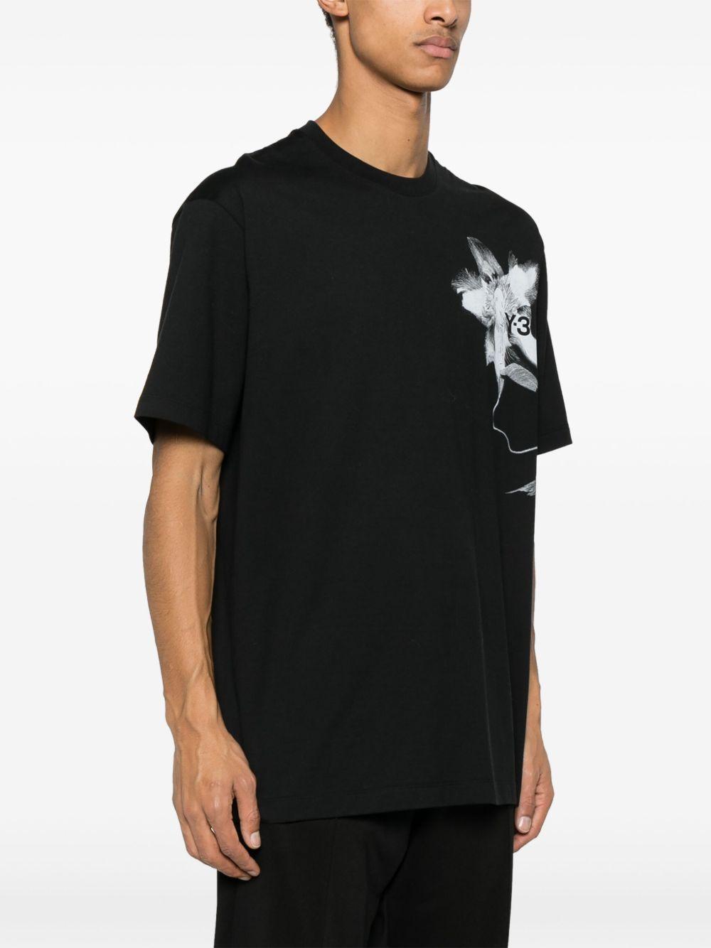 graphic-print cotton T-shirt Product Image