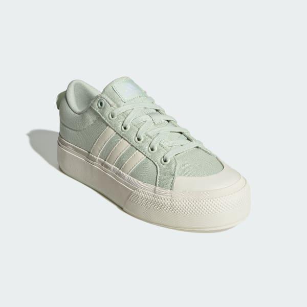 adidas Bravada 2.0 Platform Shoes Linen Green M 10 / W 11 Unisex Product Image