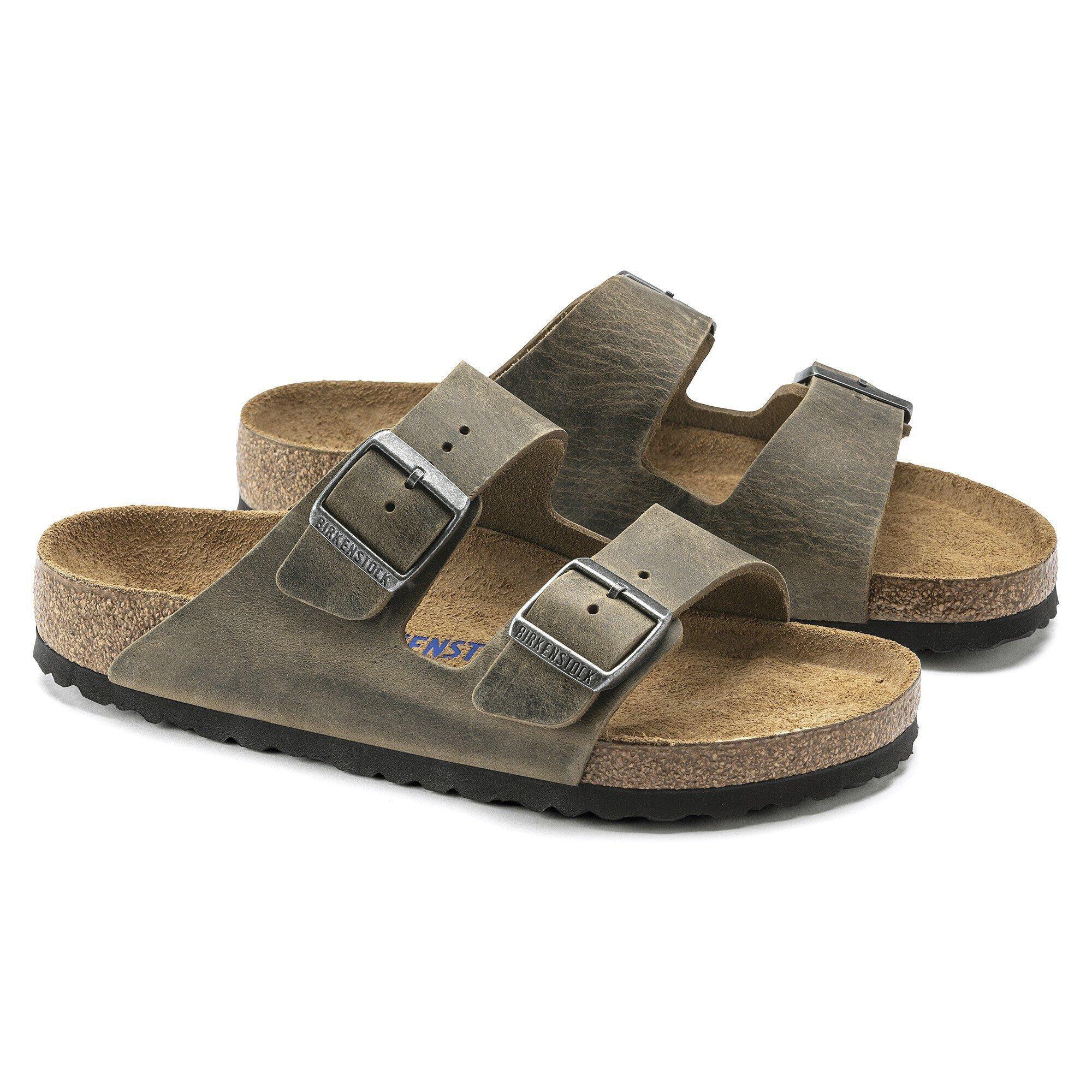 Arizona Soft Footbed Oiled Leather Faded Khaki Product Image