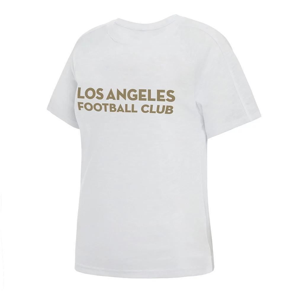 Women's Concepts Sport White LAFC Resurgence T-Shirt, Size: Small, Lfc White Product Image