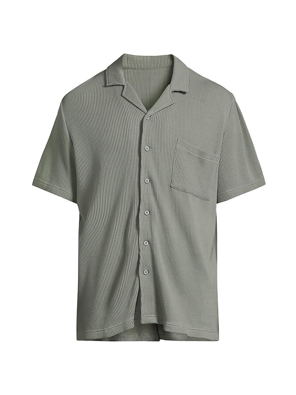 Mens Macro-Waffle Vacation Shirt Product Image