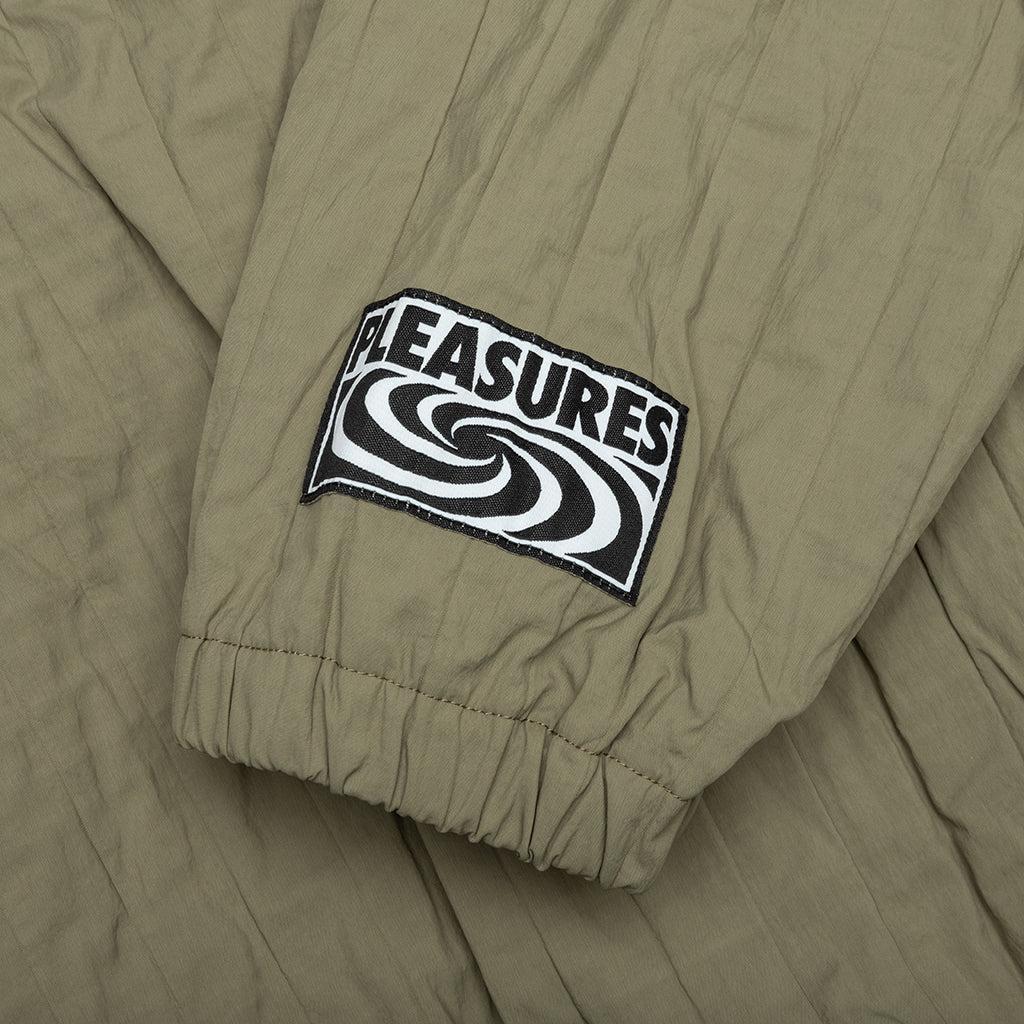 Rescue Pleated Track Jacket - Olive Male Product Image