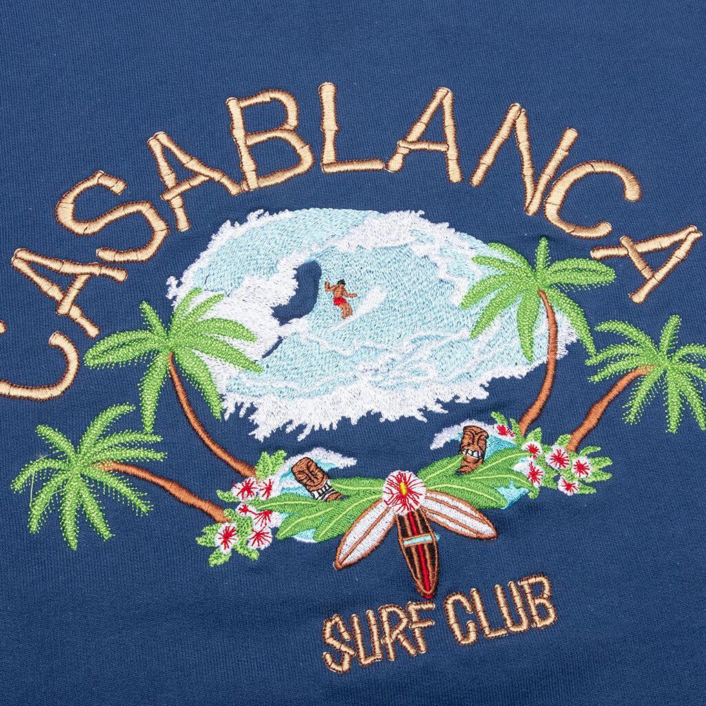 Surf Club Embroidered Sweatshirt - Navy Male Product Image