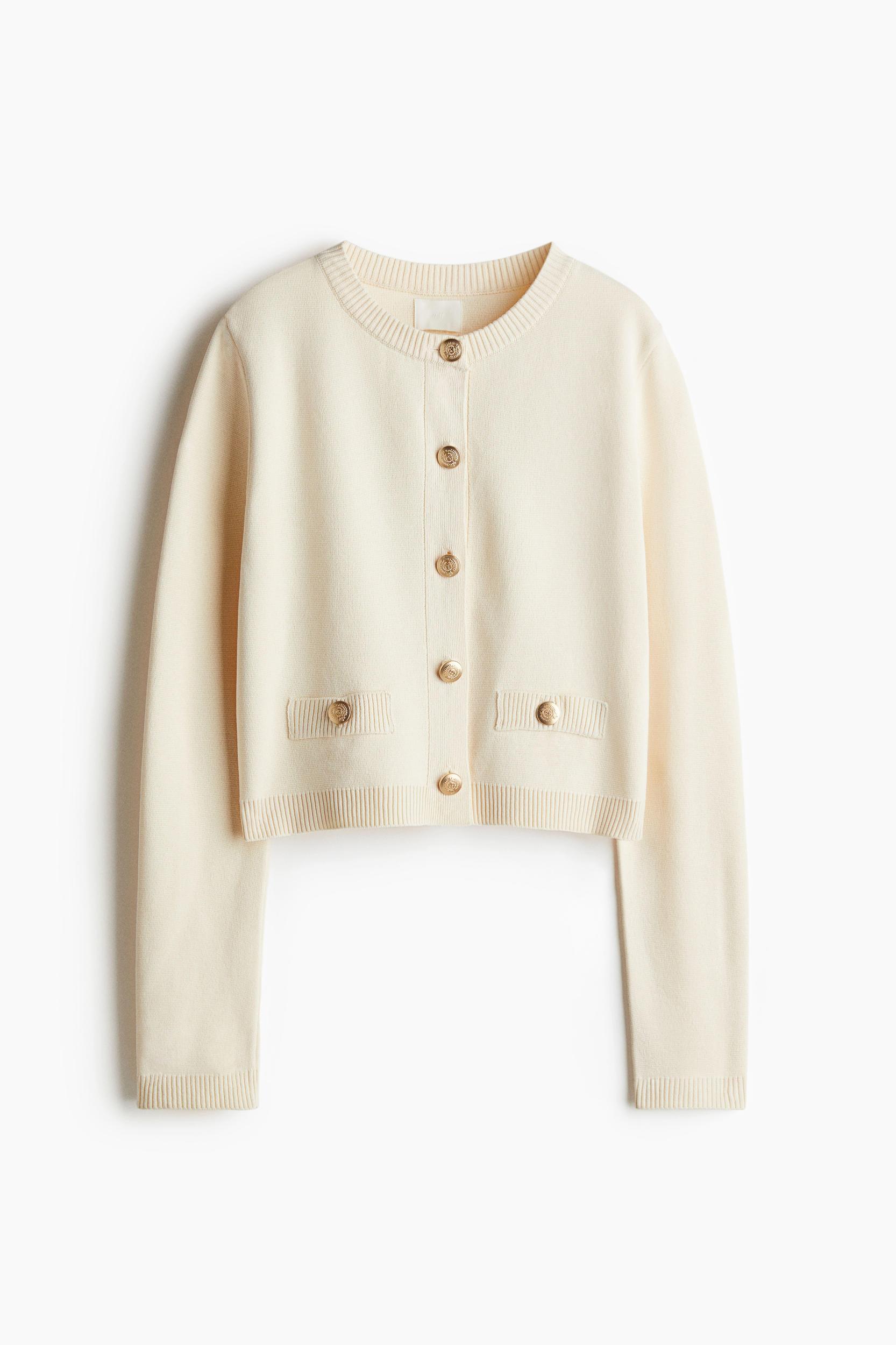 Fine-Knit Cardigan Product Image