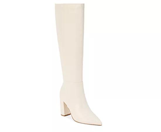 Beach by Matisse Faithfull Women's Knee-High Boots, Size: 6, Ivory Product Image