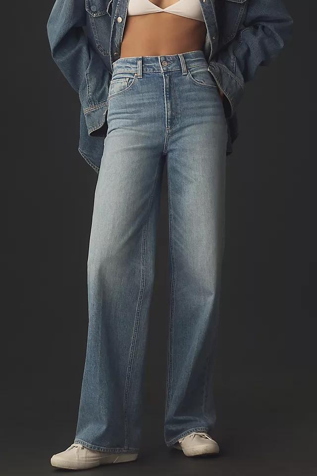 PAIGE Sasha High-Rise Wide-Leg Jeans Product Image