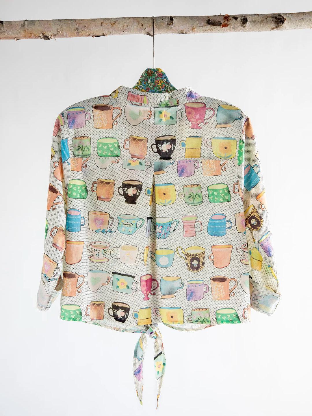 Cotton Coffee Shop Top Product Image
