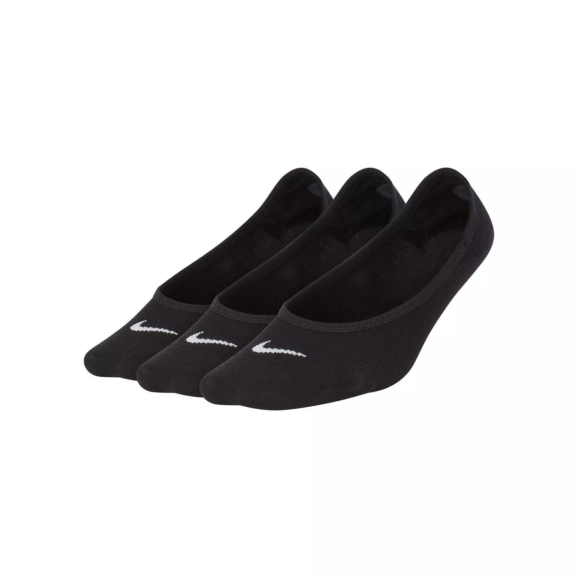 Nike 3-pk. Performance No-Show Liner Socks, Women's, Black Product Image
