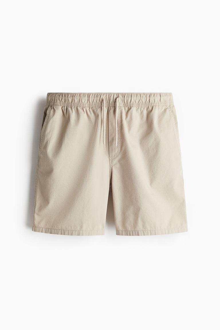 Regular Fit Cotton Shorts Product Image