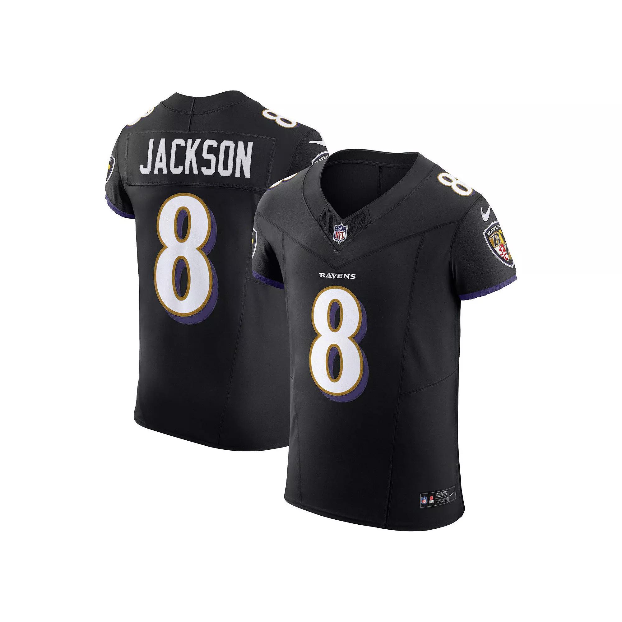 Mens Nike Lamar Jackson Baltimore Ravens Alternate Vapor F.U.S.E. Elite Jersey Product Image