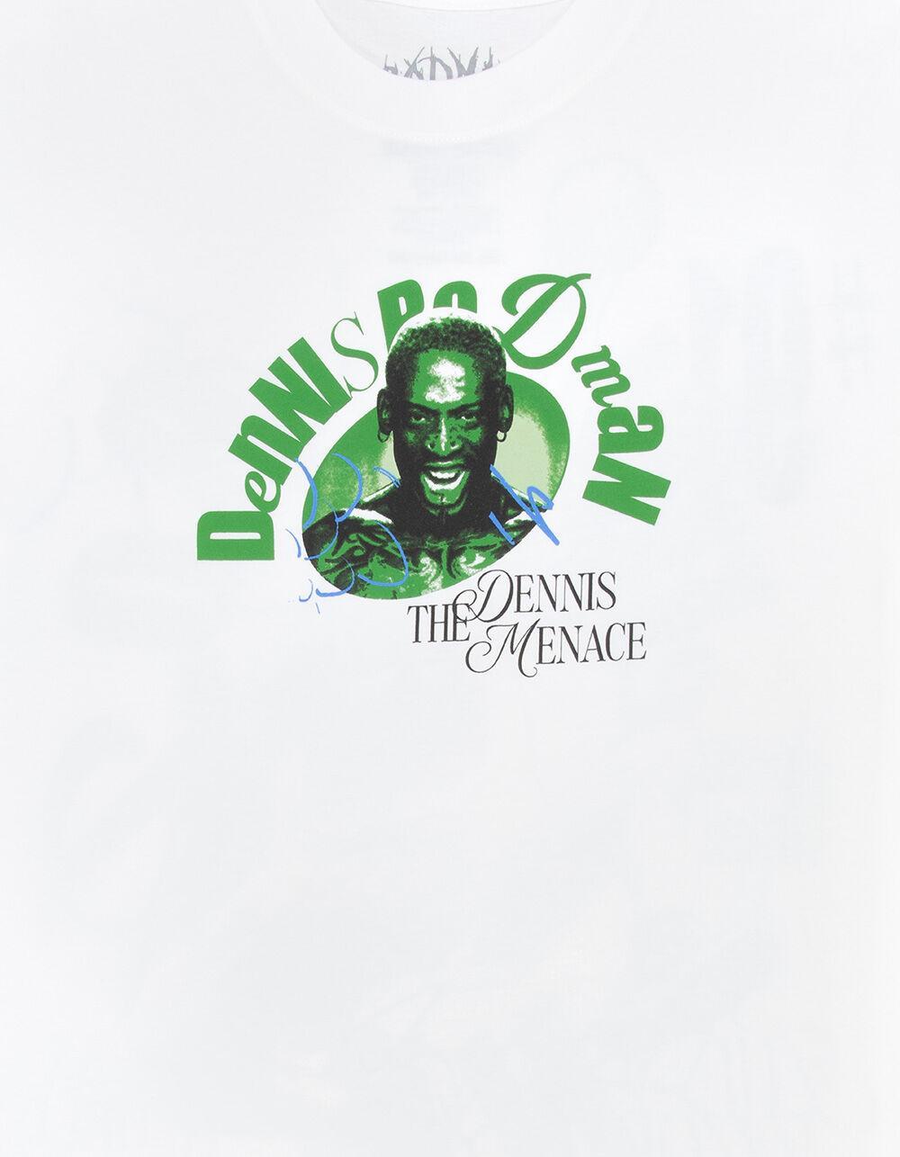RODMAN 91 Spiral Mens Boxy Tee - WHITE Product Image
