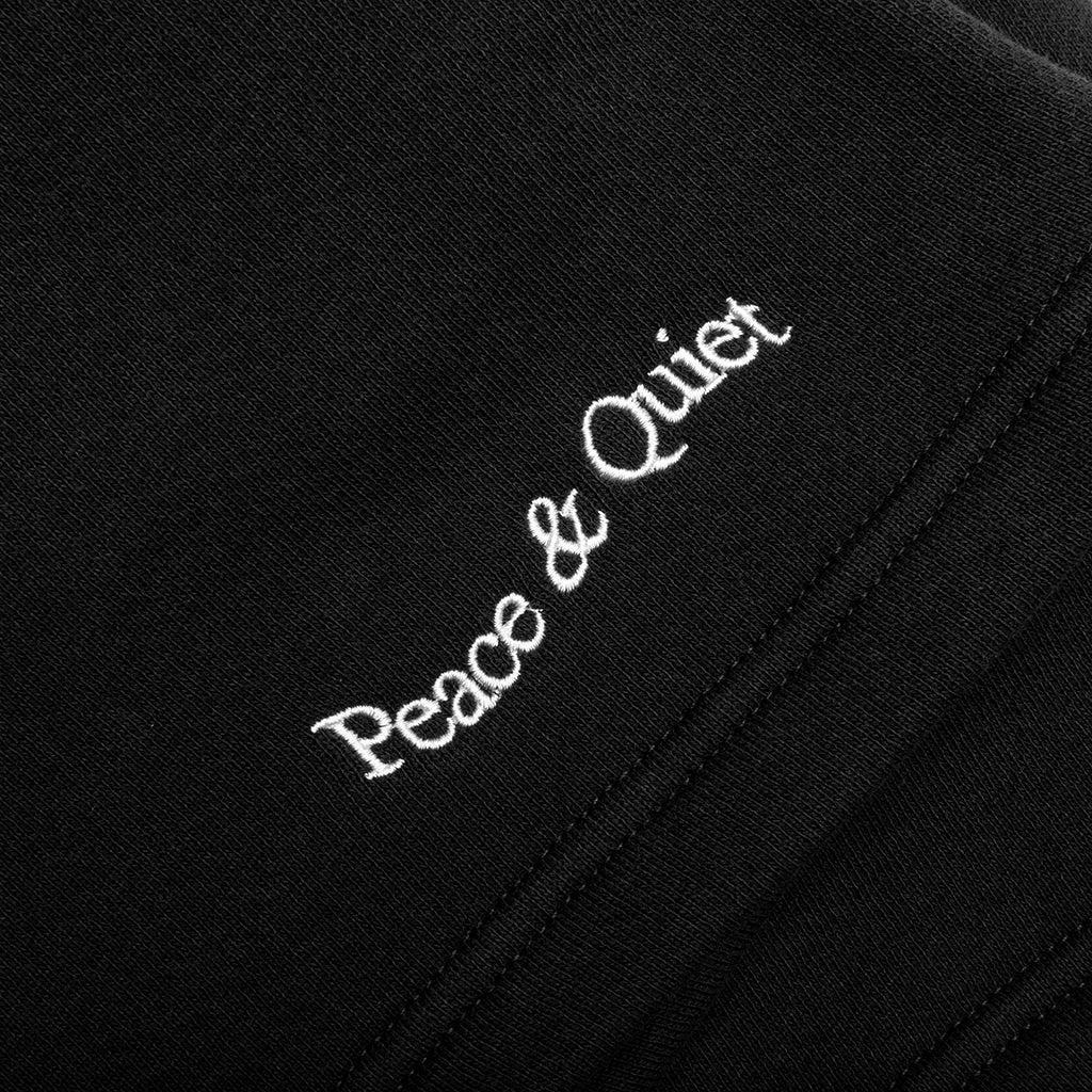 Wordmark Sweatshorts - Black Male Product Image