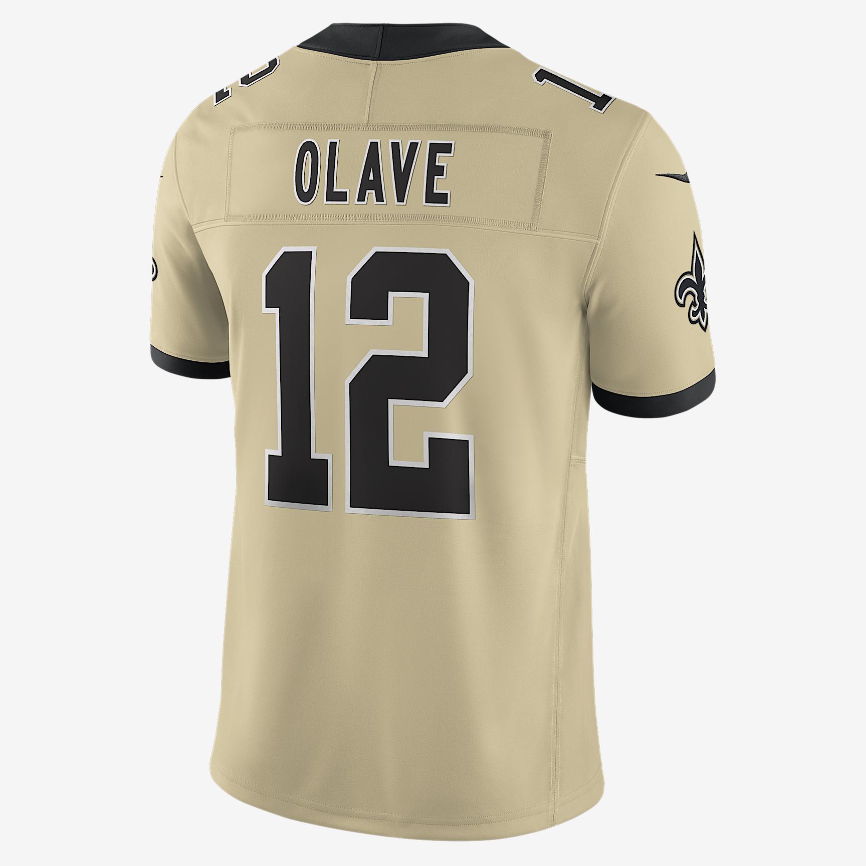 Chris Olave New Orleans Saints Nike Men's Dri-FIT NFL Limited Jersey Product Image