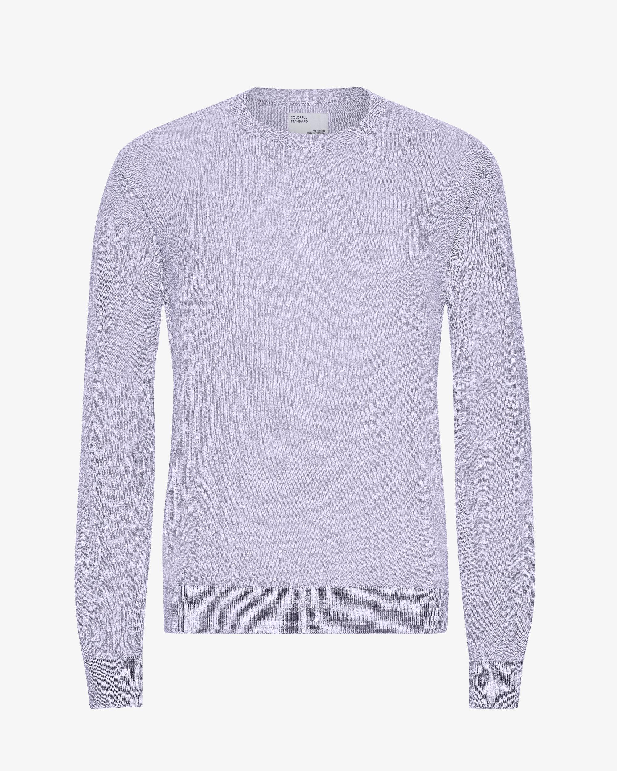Light Merino Wool Crew - Oxblood Red Product Image