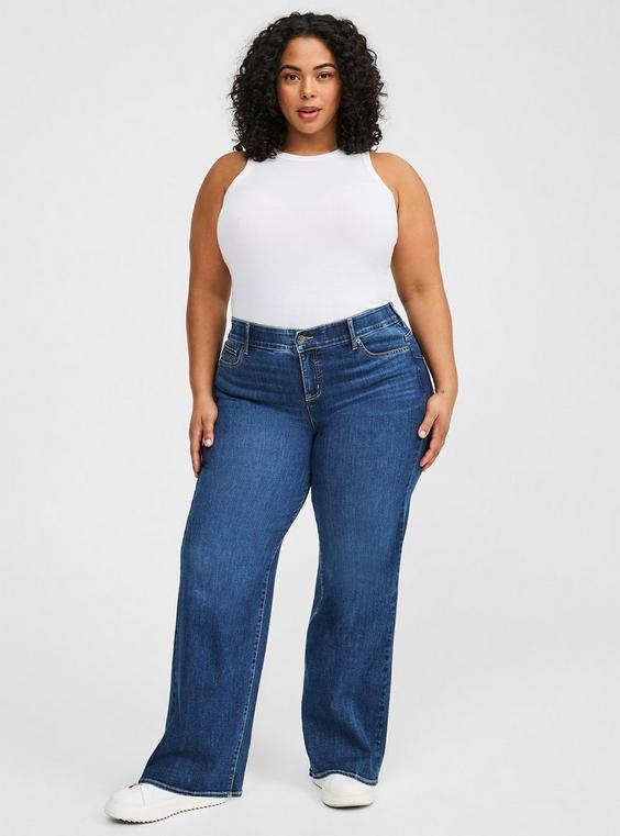 Bombshell Wide Leg High-Rise Jean Product Image