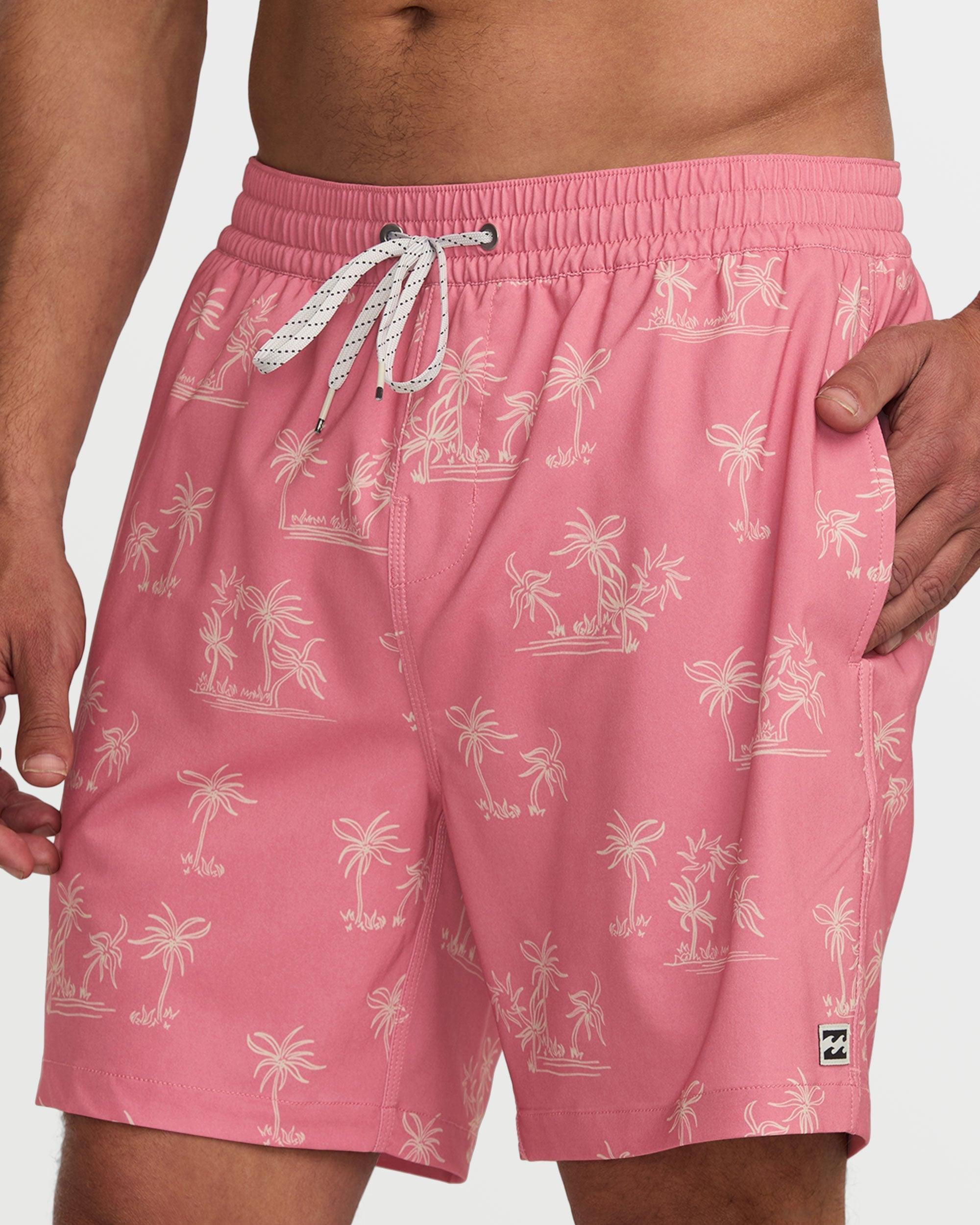 Kirra Throw On Laybacks 19' Trunks - Deep Blue Male Product Image