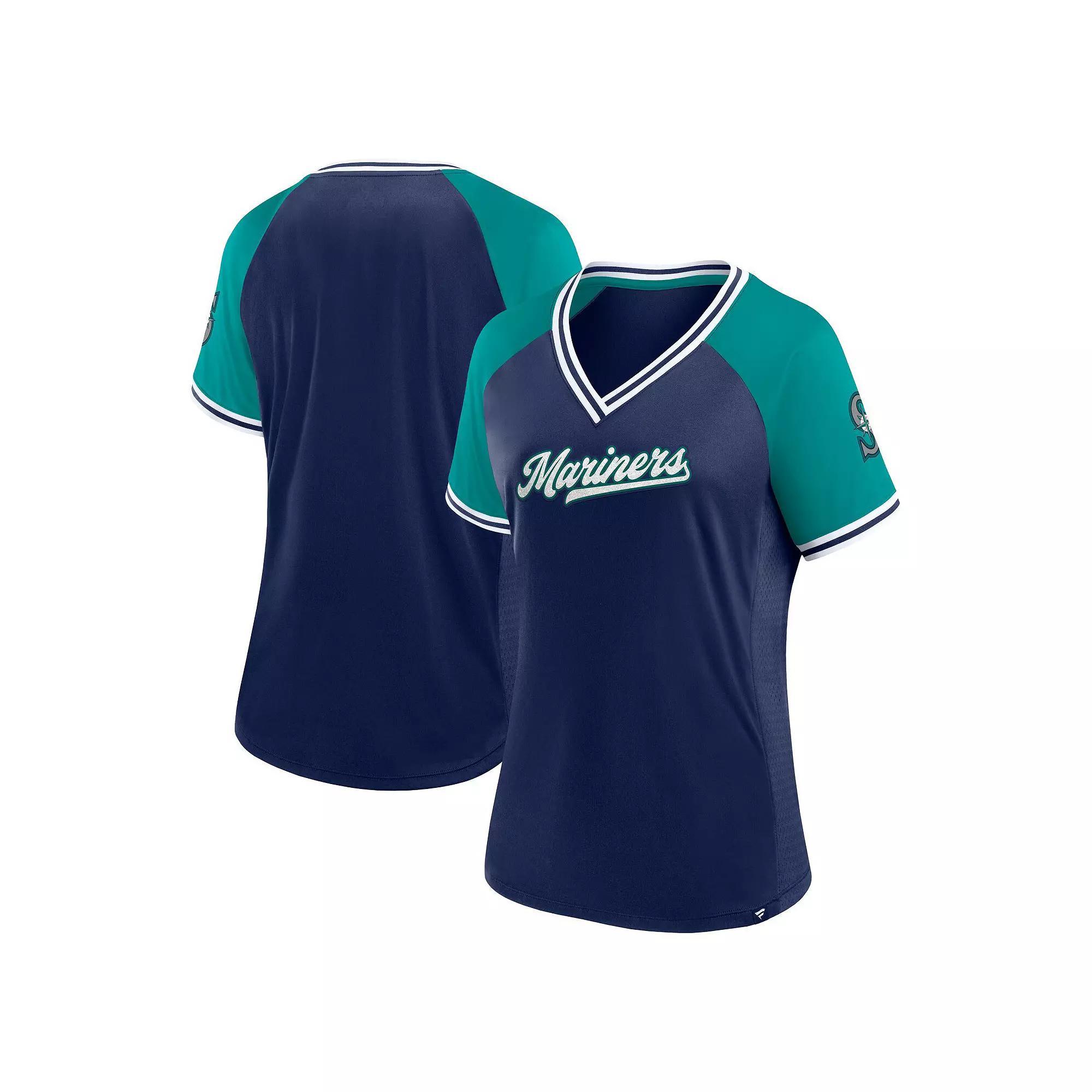 Women's Fanatics Branded  Deep Sea Blue Seattle Kraken Authentic Pro Tech T-Shirt, Size: Large, Krk Blue Product Image