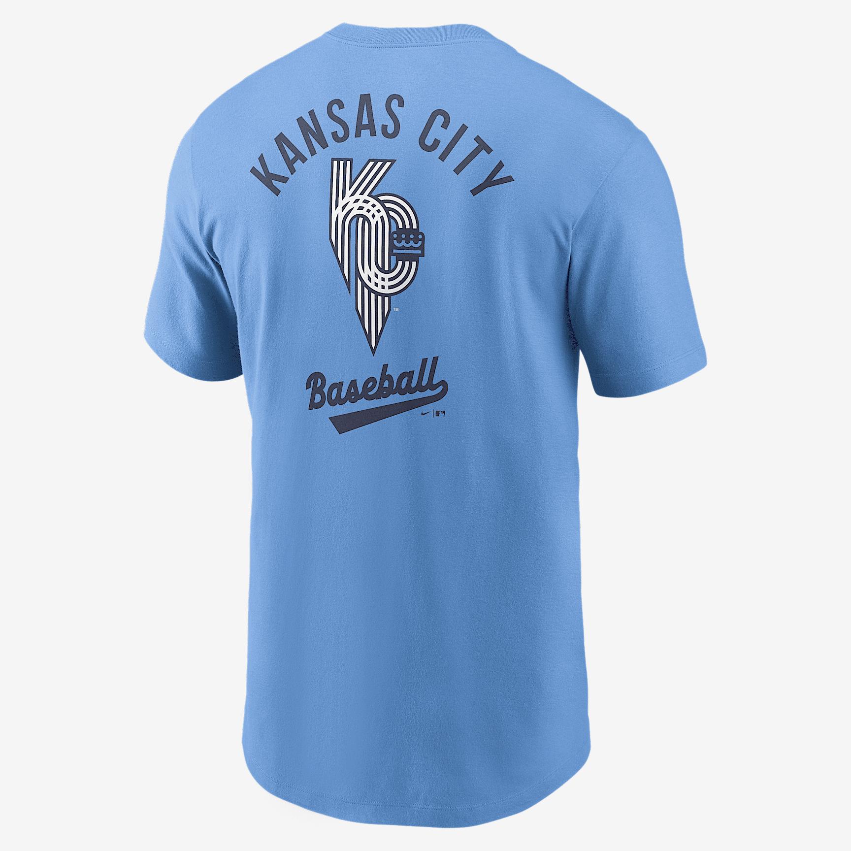 Kansas City Royals City Connect 2-Hit Men's Nike MLB T-Shirt Product Image
