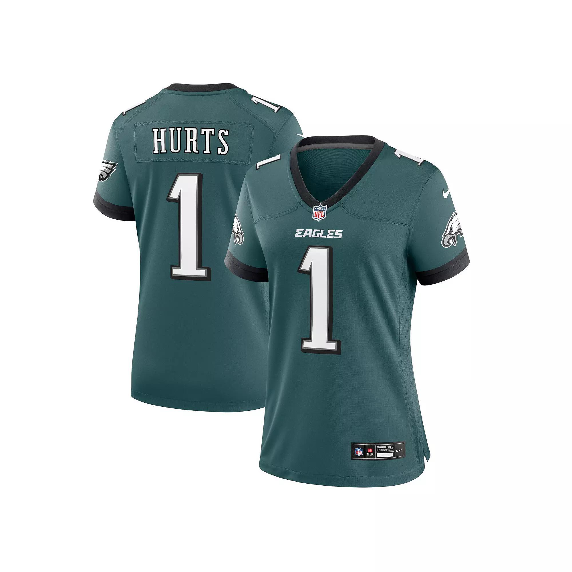 Women's Nike Jalen Hurts Midnight Green Philadelphia Eagles Team Game Jersey, Size: 2XL Product Image