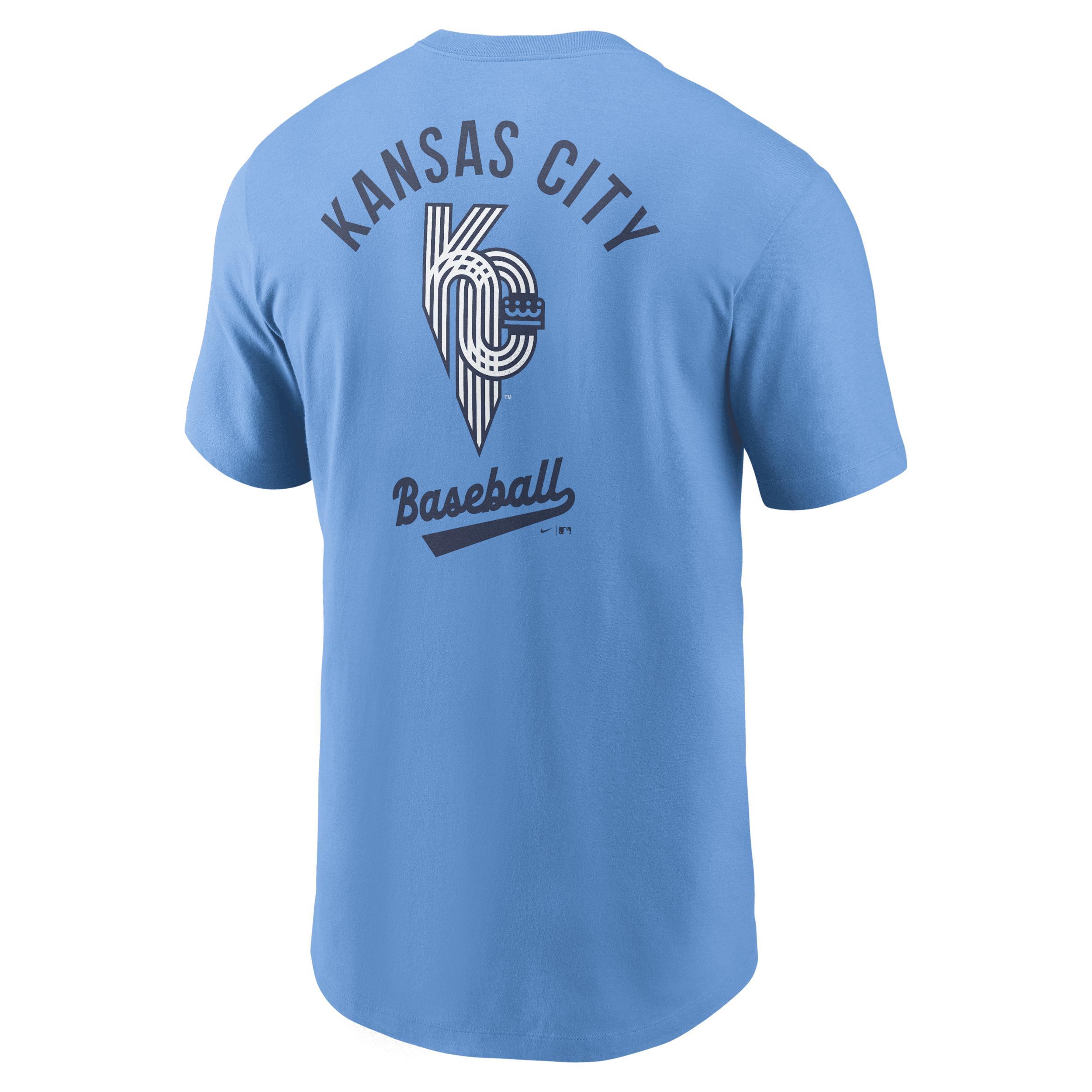 Kansas City Royals City Connect 2-Hit Men's Nike MLB T-Shirt Product Image