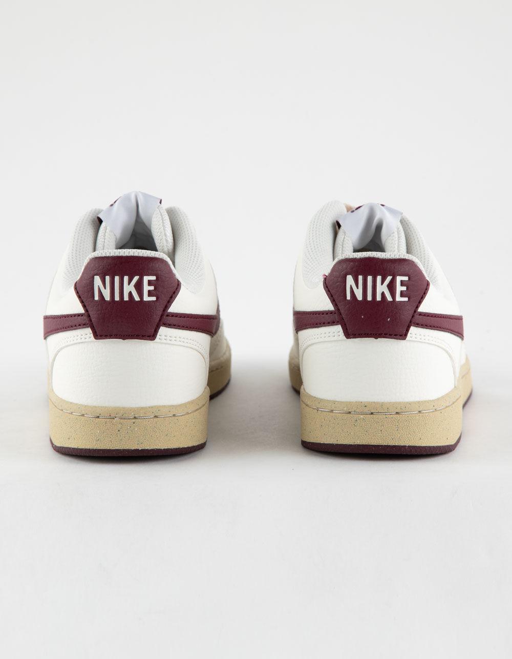 NIKE Court Vision Low Next Nature Mens Shoes - BLK/RED Product Image