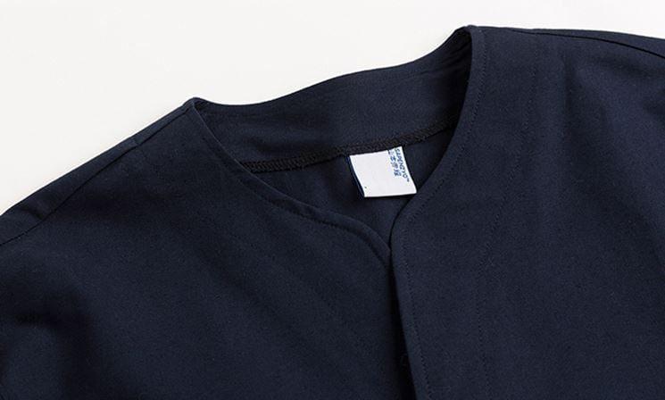 RT No. 826 V-NECK LINEN SHIRT Product Image