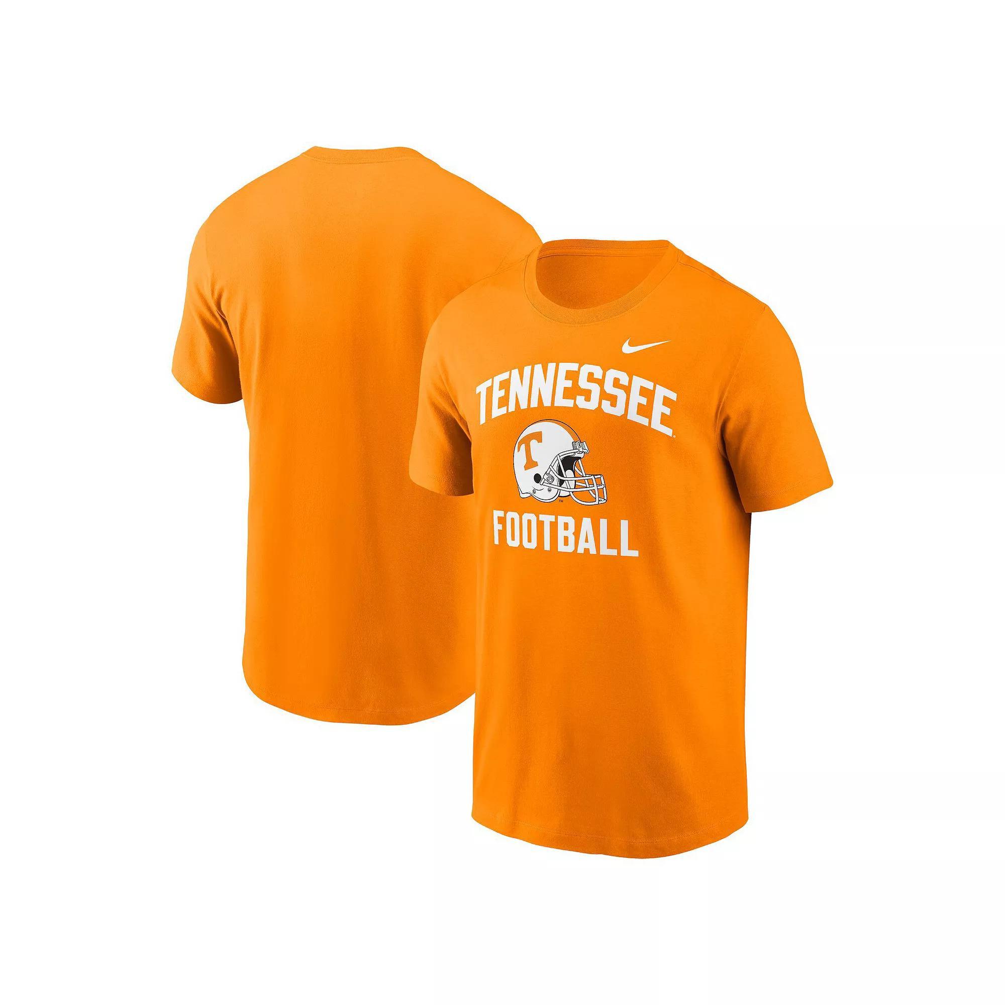Men's Nike Tennessee Orange Tennessee Volunteers Campus Football Helmet T-Shirt, Size: XL Product Image