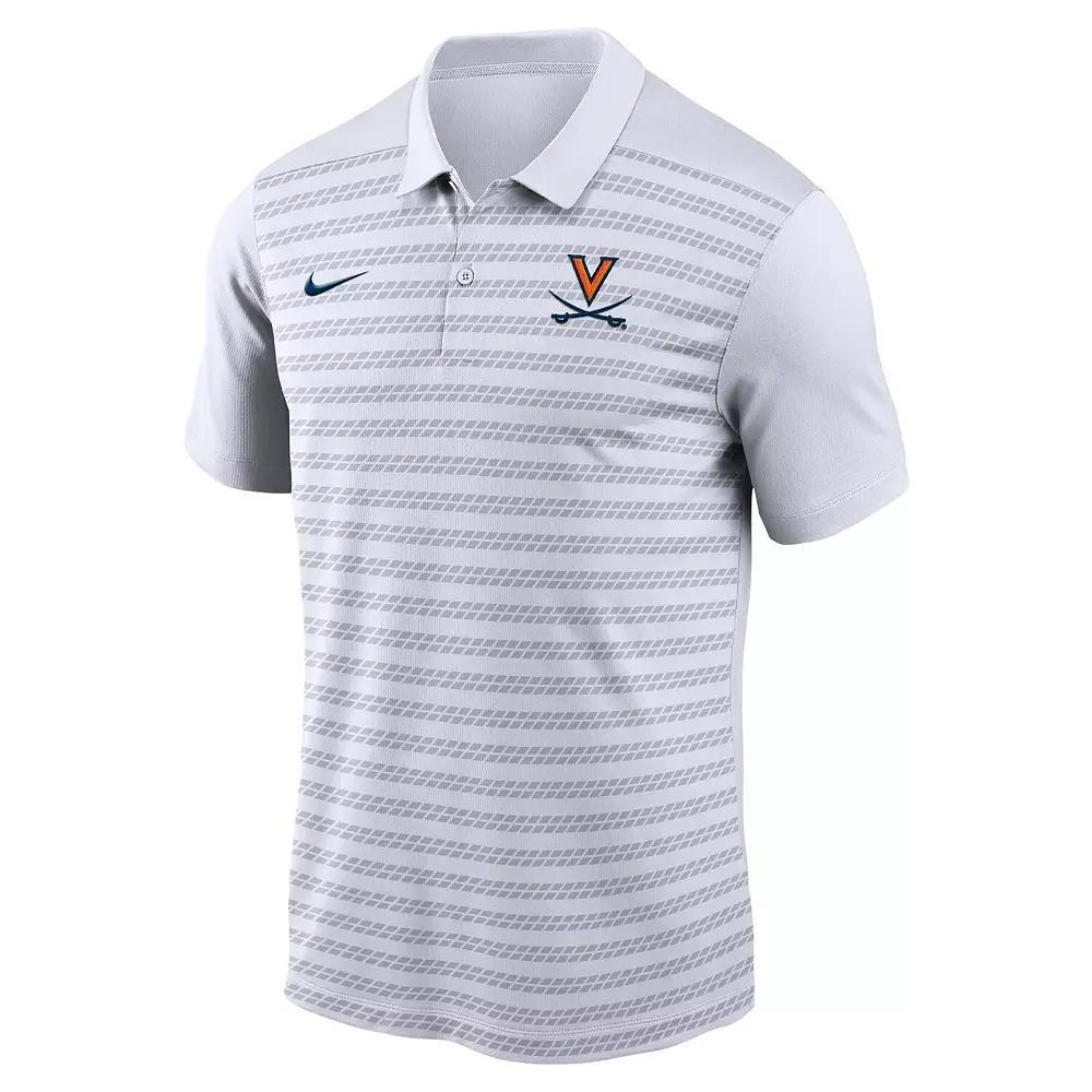 Men's Nike White Virginia Cavaliers 2024 Early Season Coaches Sideline Polo, Size: 3XL Product Image