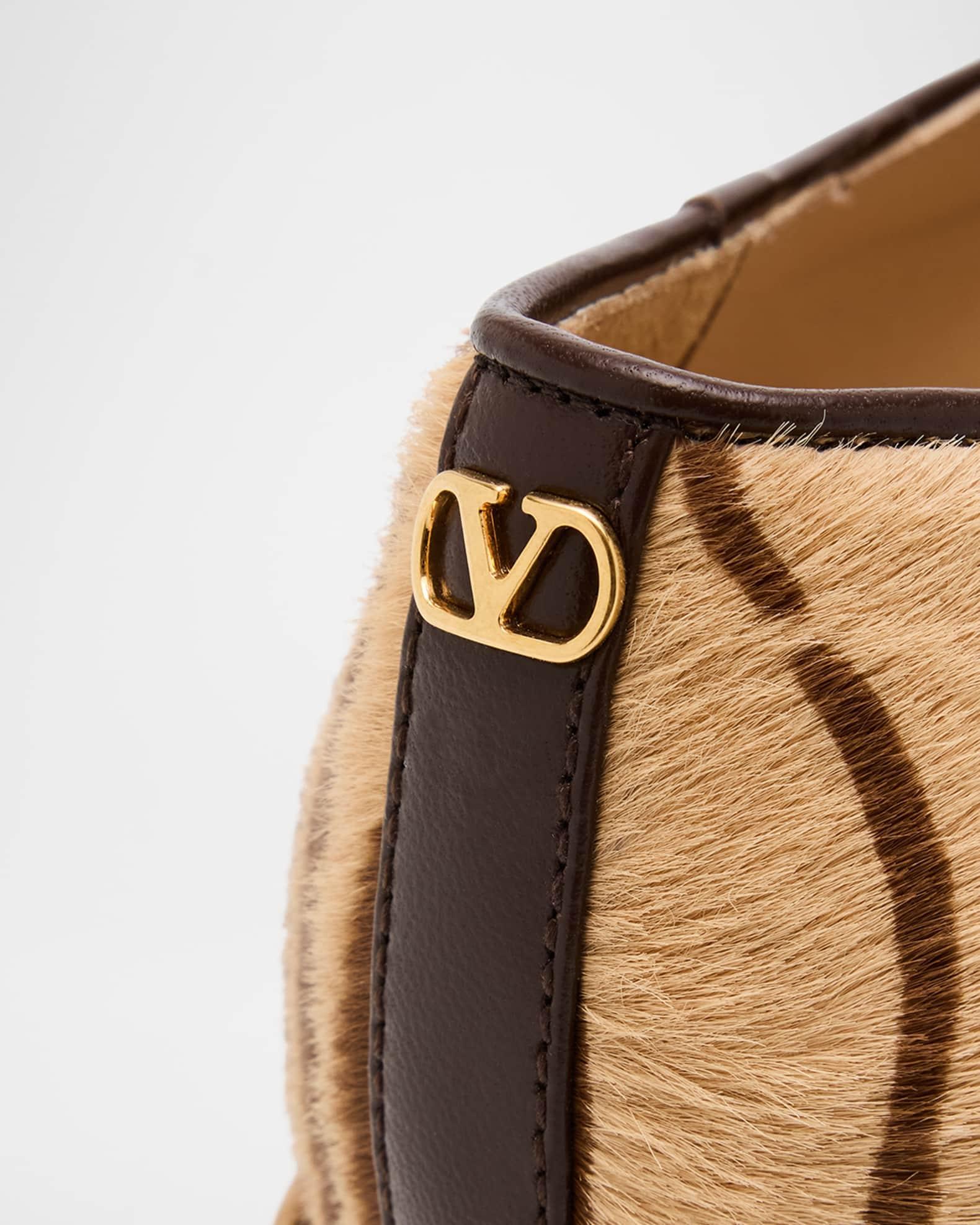 Men's Tiger Stripe Calf Hair Espadrilles Product Image