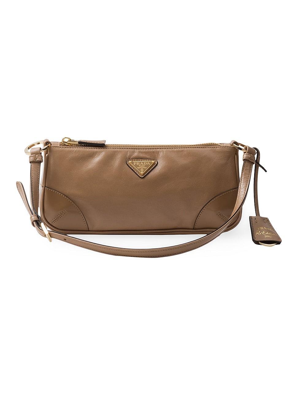 Womens Re-Edition 2002 Small Leather Shoulder Bag Product Image