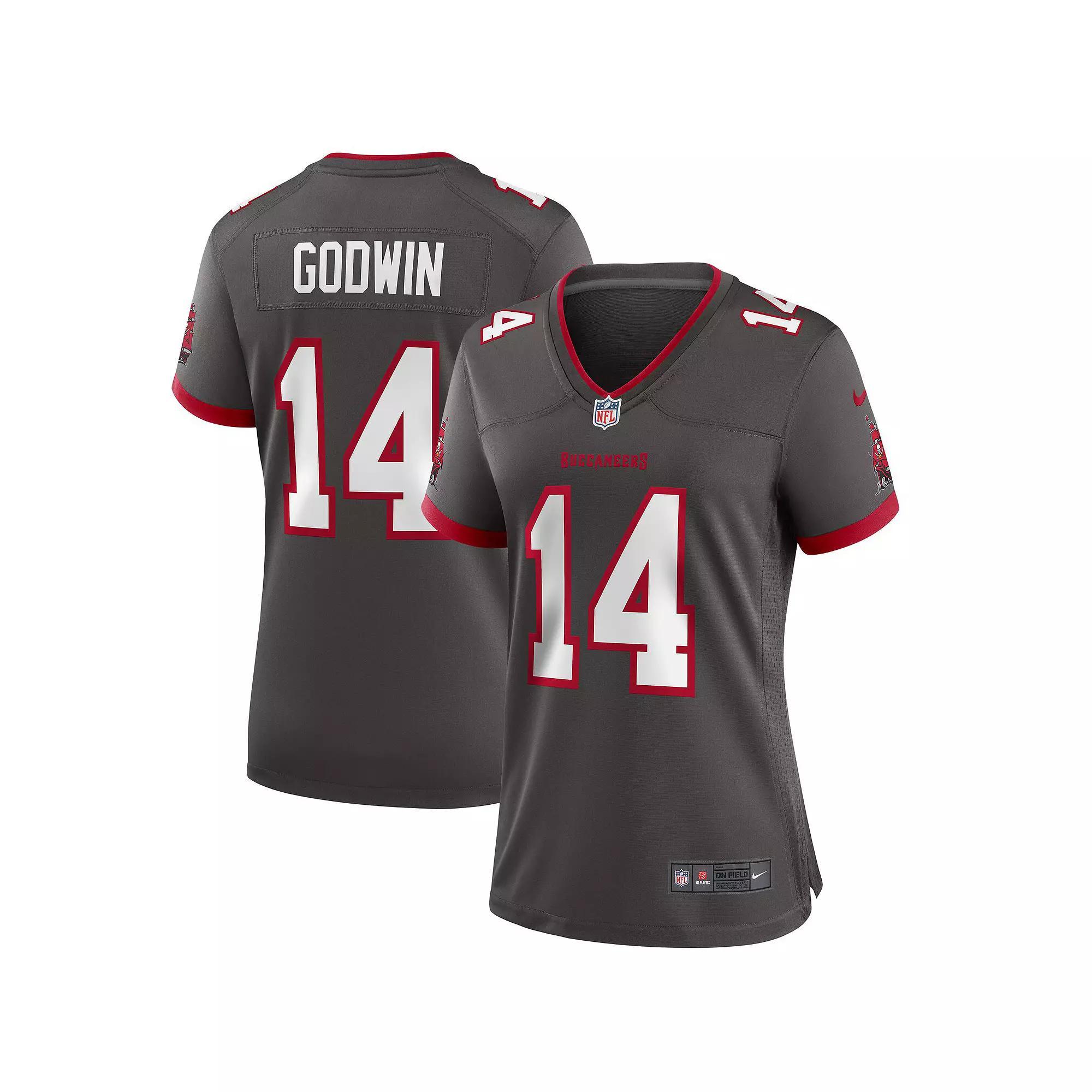 Womens Nike Chris Godwin Pewter Tampa Bay Buccaneers Alternate Game Jersey Product Image