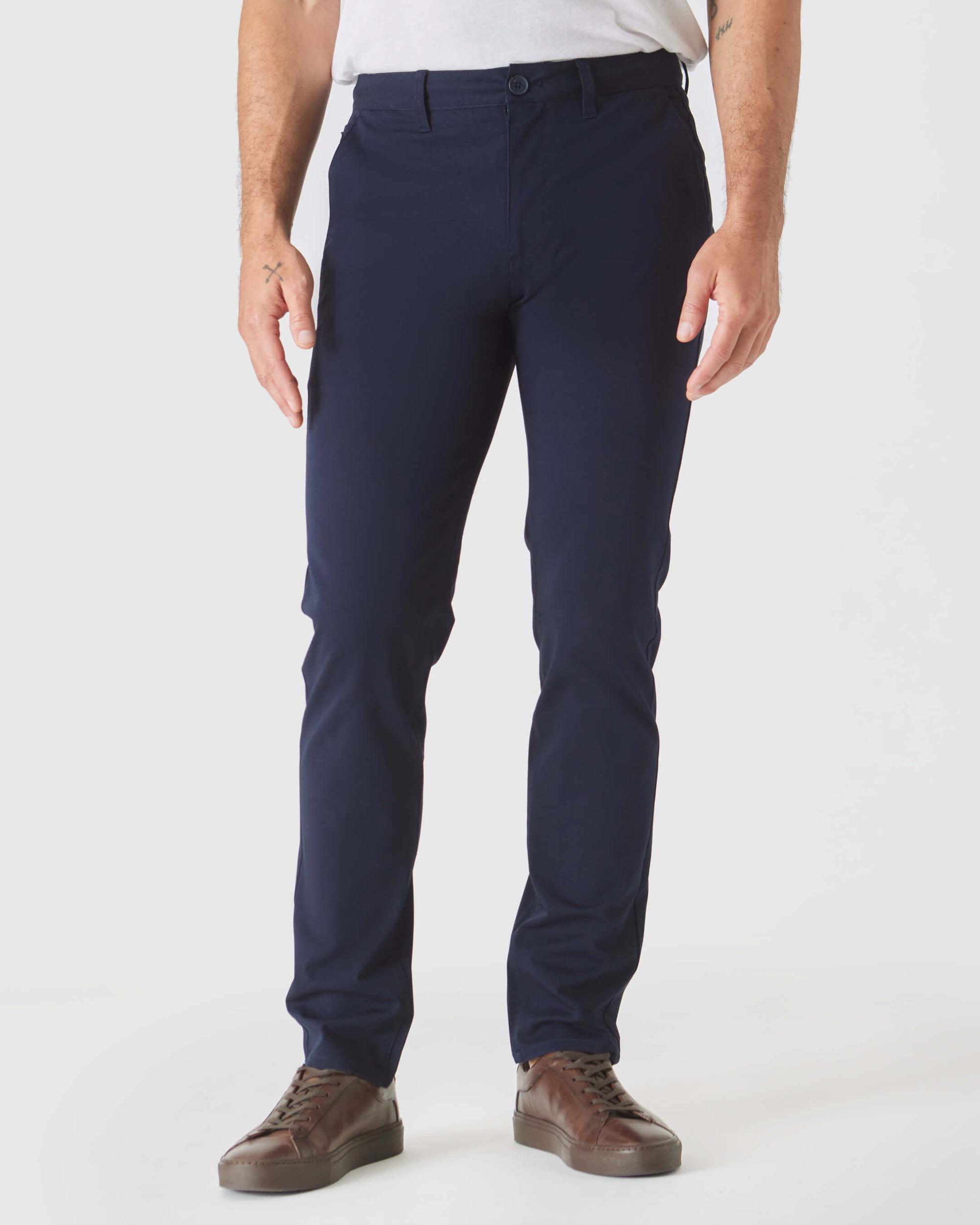 Khaki Slim Twill Chino Pant Product Image