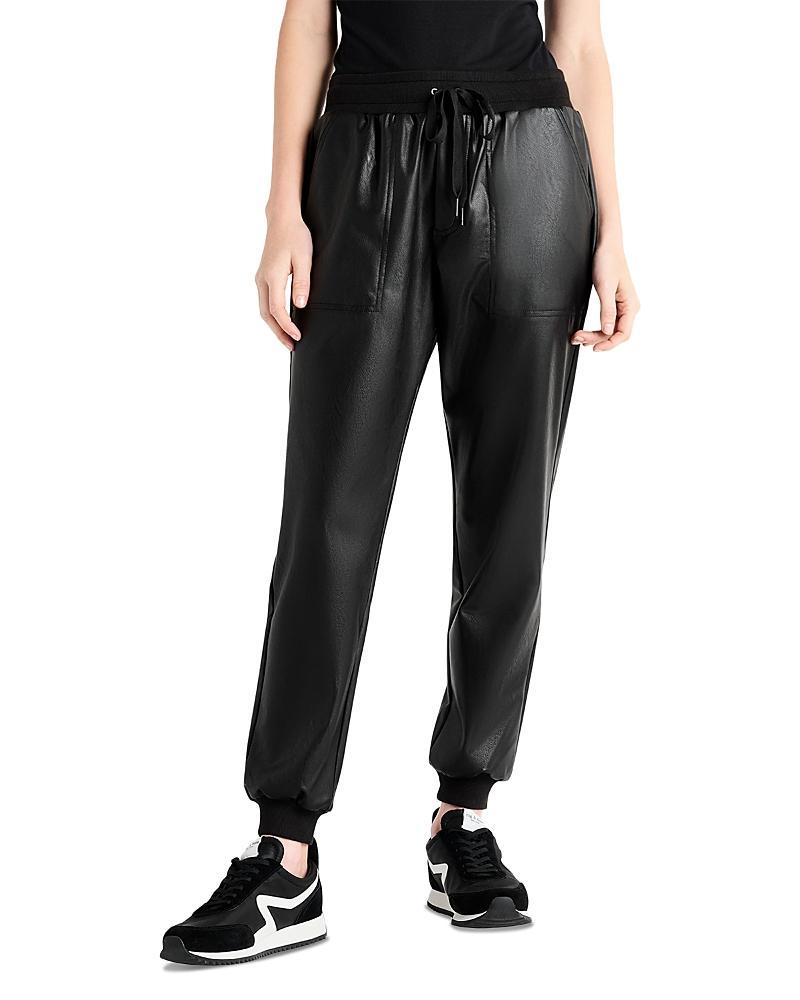 Splendid Leather Joggers Women's Casual Pants Product Image
