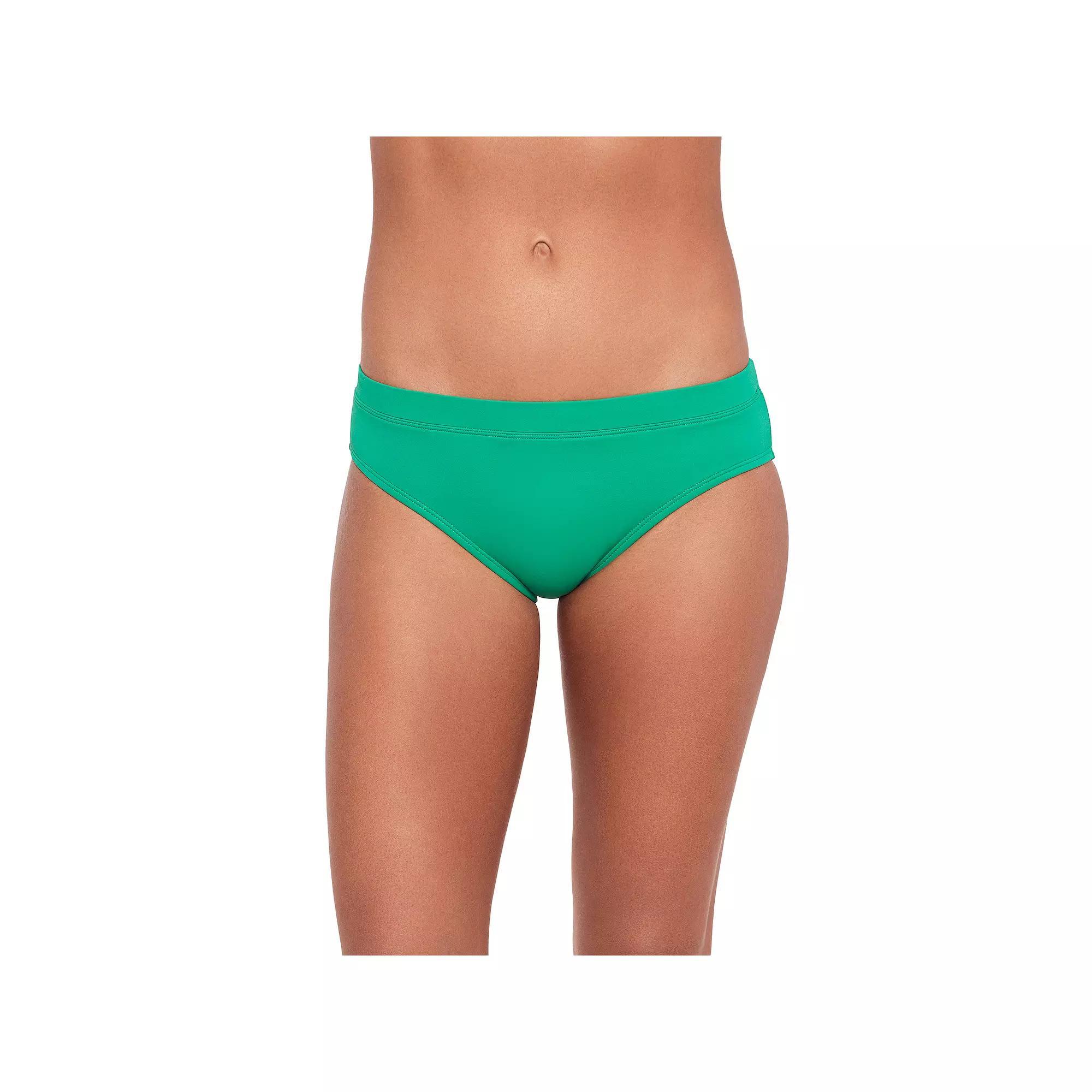 Women's Eco Beach Hipster Swim Bottoms, Size: XL, Black Product Image