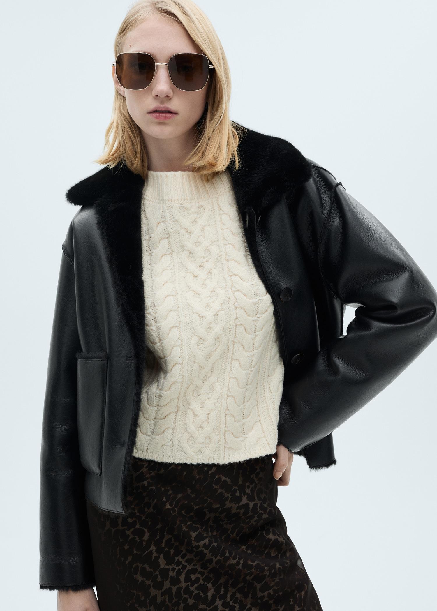 Leopard-print flared skirt - Women | MANGO USA Product Image