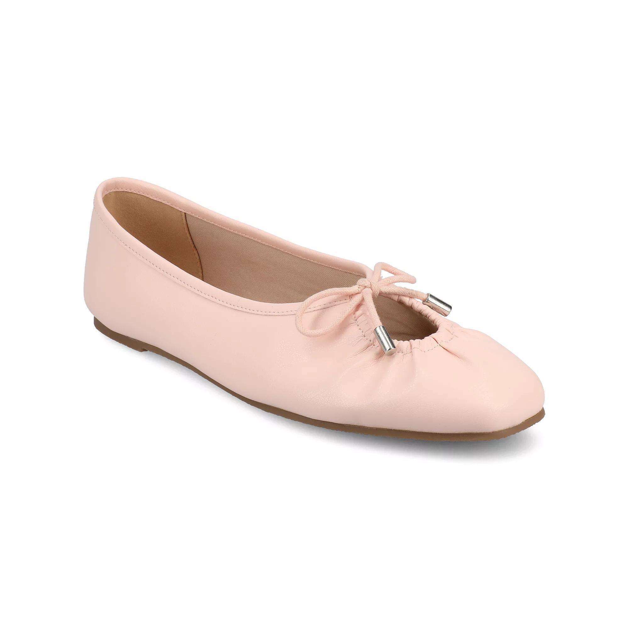 Journee Collection Womens Callee Flat Product Image