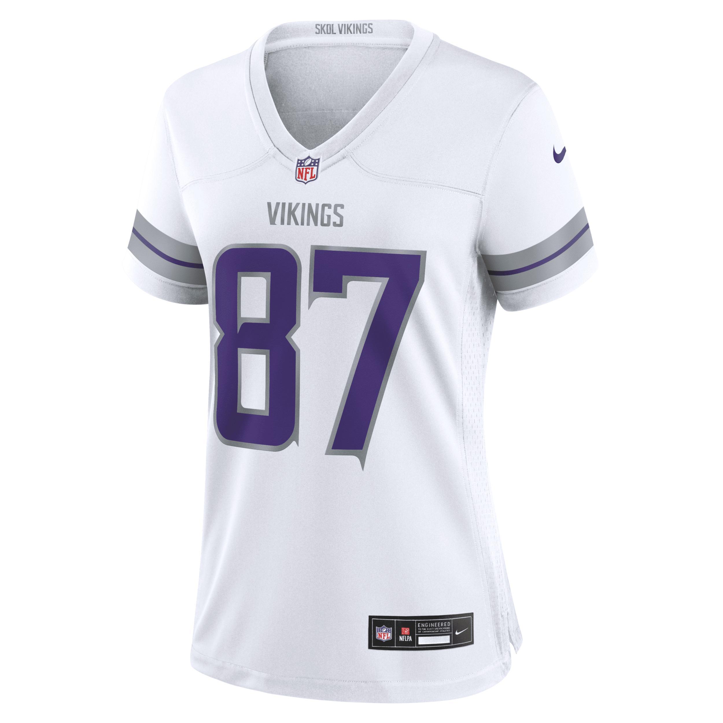 Women's Nike T.J. Hockenson White Minnesota Vikings Alternate Game Player Jersey, Size: Medium Product Image