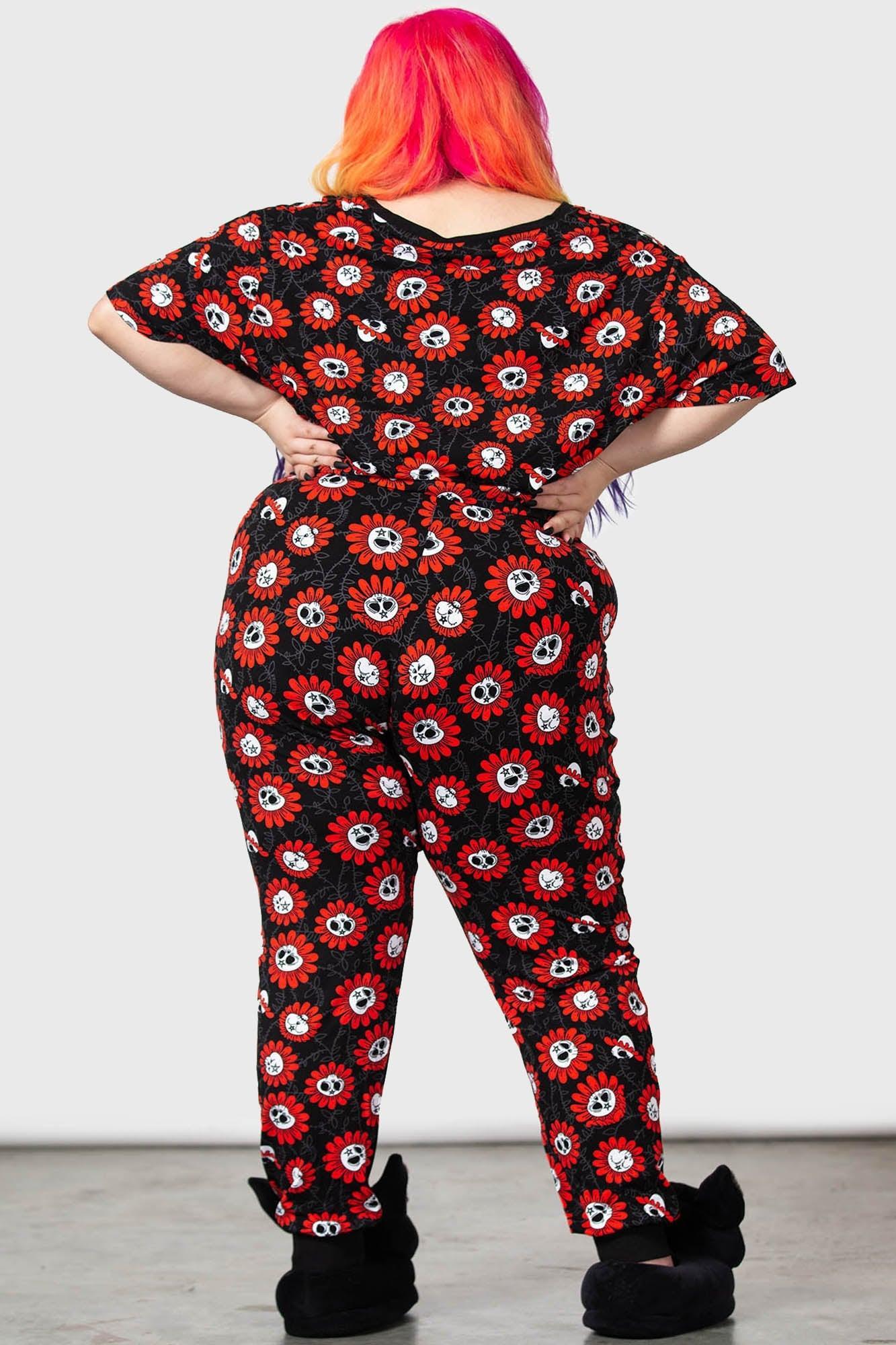 Gloomy Blossom Lounge Pants Female Product Image