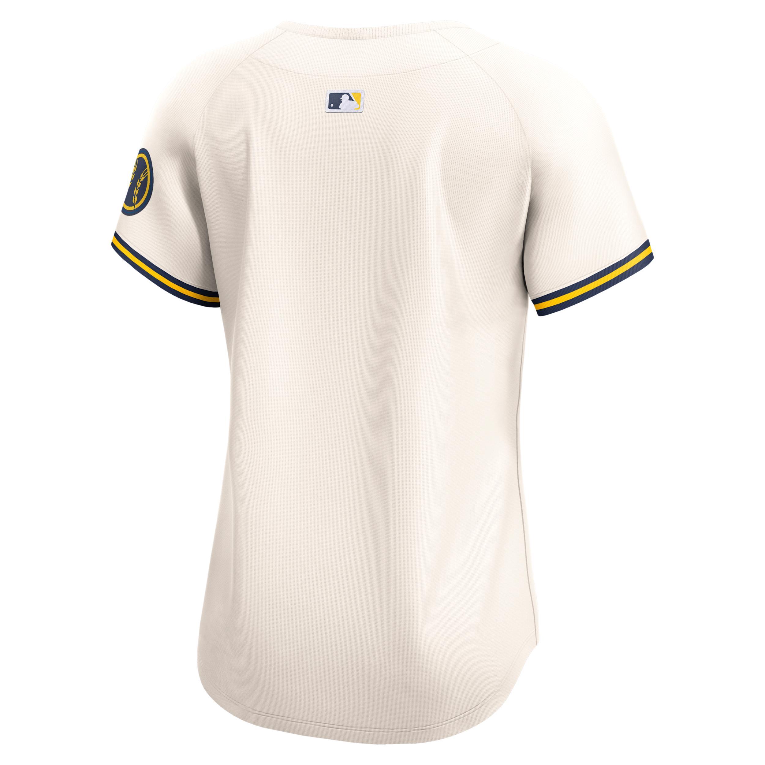 Milwaukee Brewers Womenâs Nike Women's Dri-FIT ADV MLB Limited Jersey Product Image