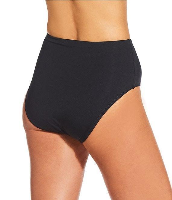 Alex Marie Signature Sculpt Solid High Waist Swim Bottom Product Image