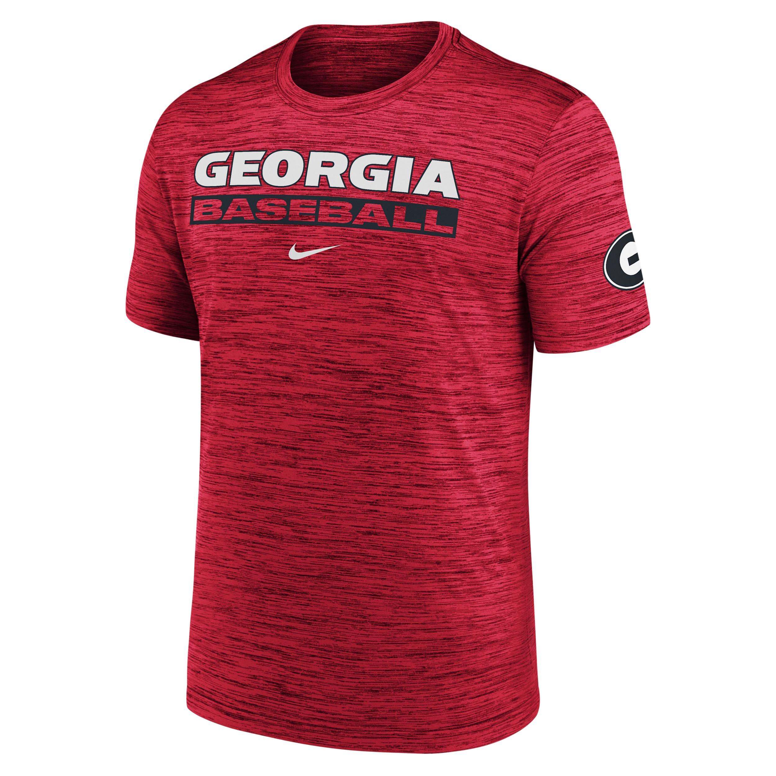 Michigan Campus Center Stack Velocity Nike Men's Dri-FIT College T-Shirt Product Image