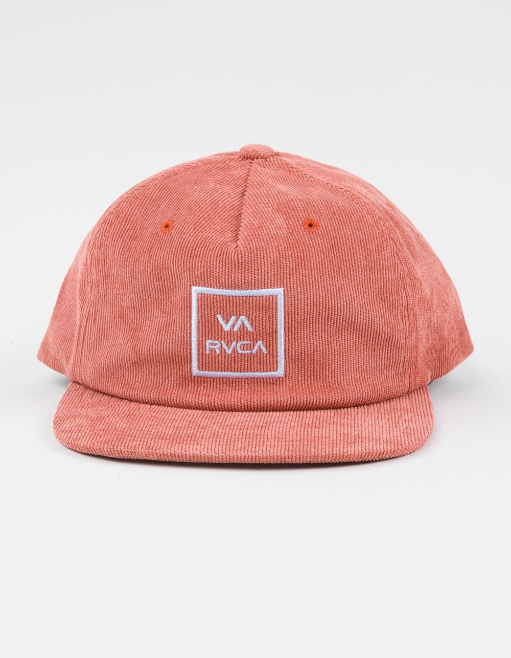 RVCA Freeman Snapback Hat - BURNT ORANGE Product Image