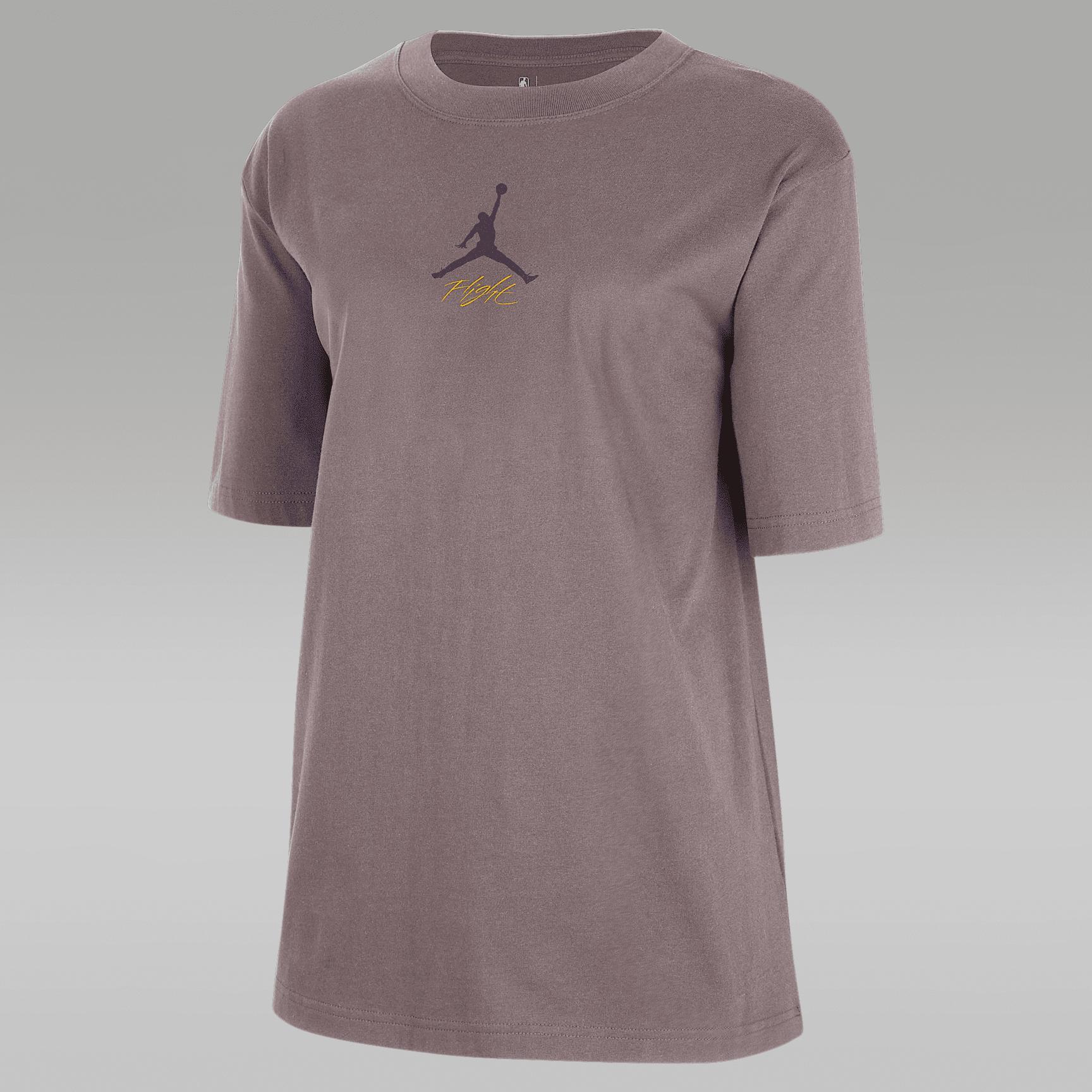 Los Angeles Lakers Courtside Statement Edition Women's Jordan NBA T-Shirt Product Image